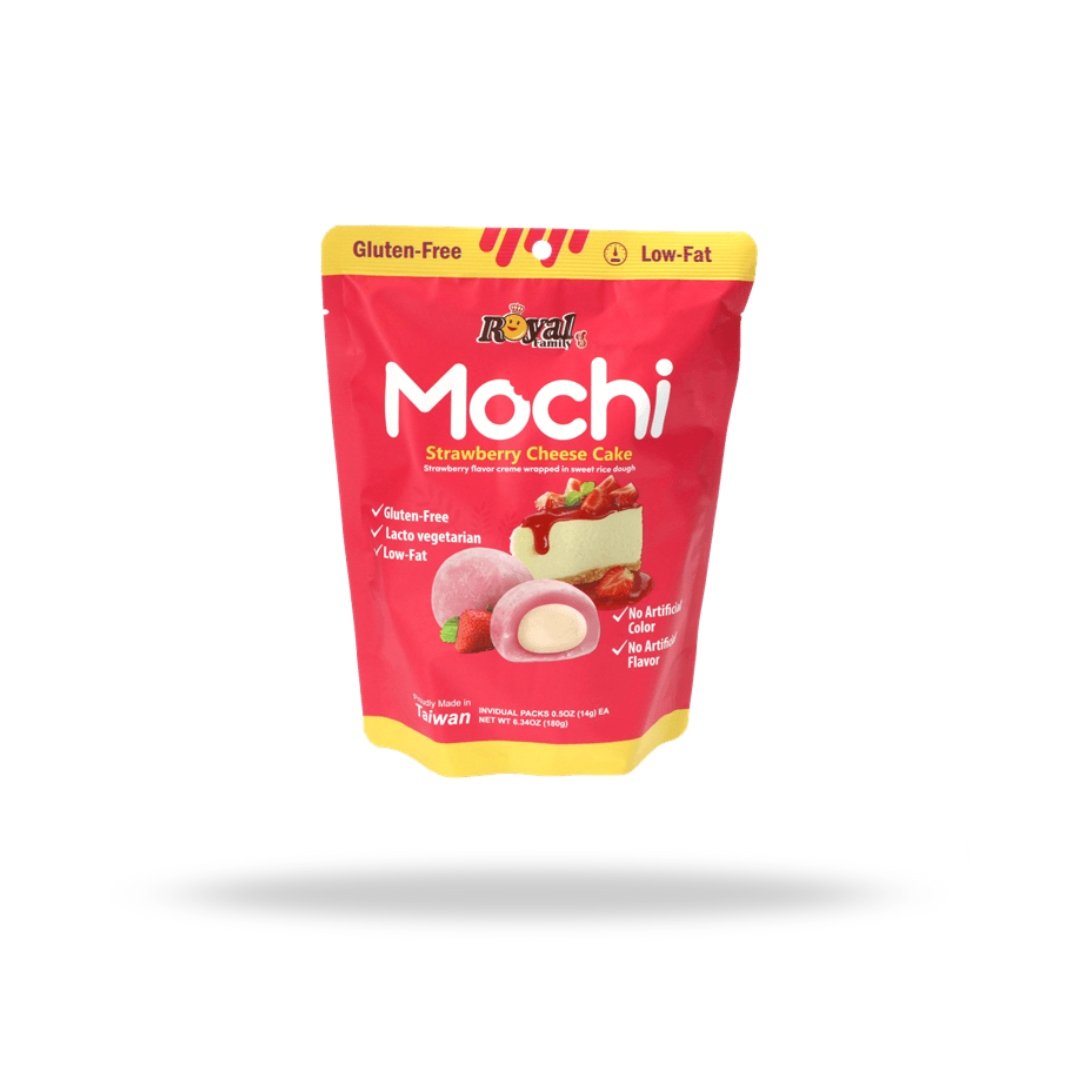 Royal Family Mochi Cheesecake & Strawberry