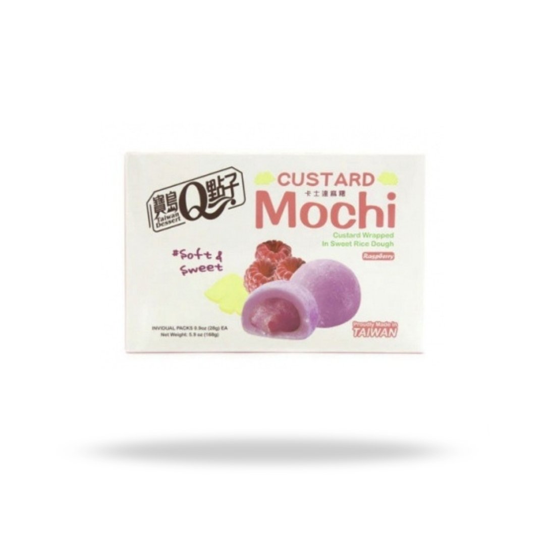 Mochi Custard Raspberry