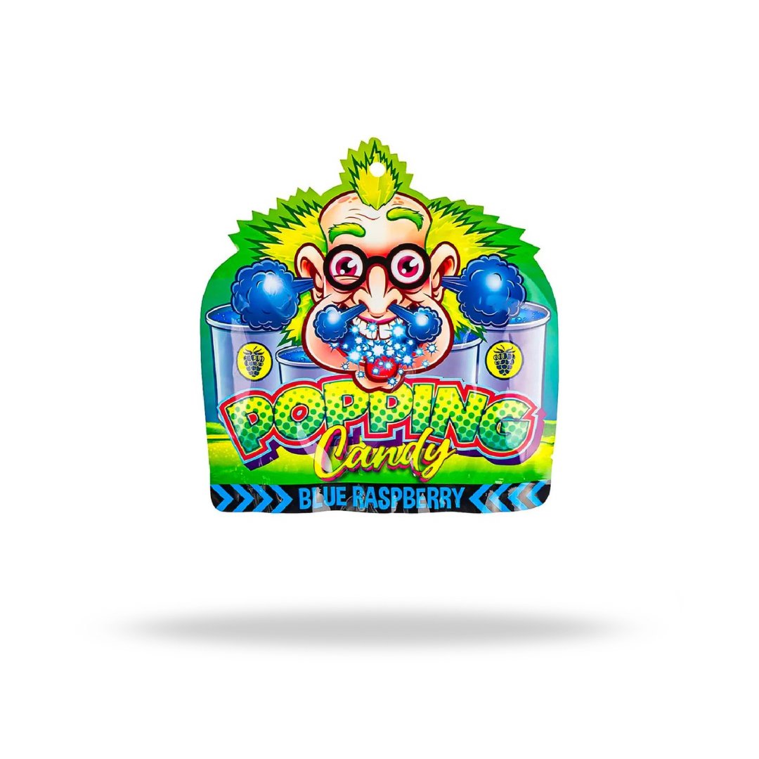 Dr Sour Popping Candy Blue Raspberry