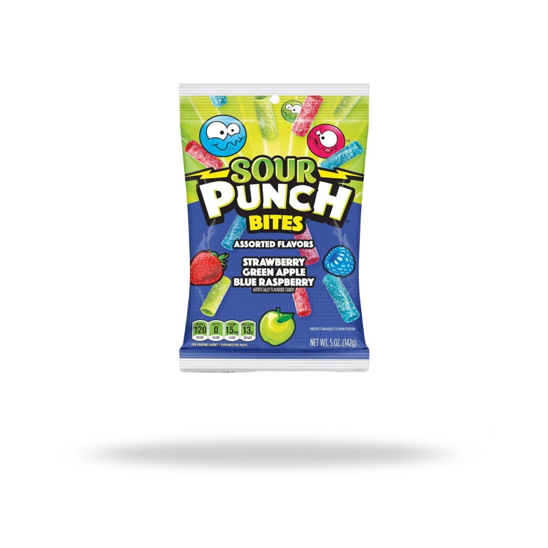 Sour Punch Bites Mix Flavors