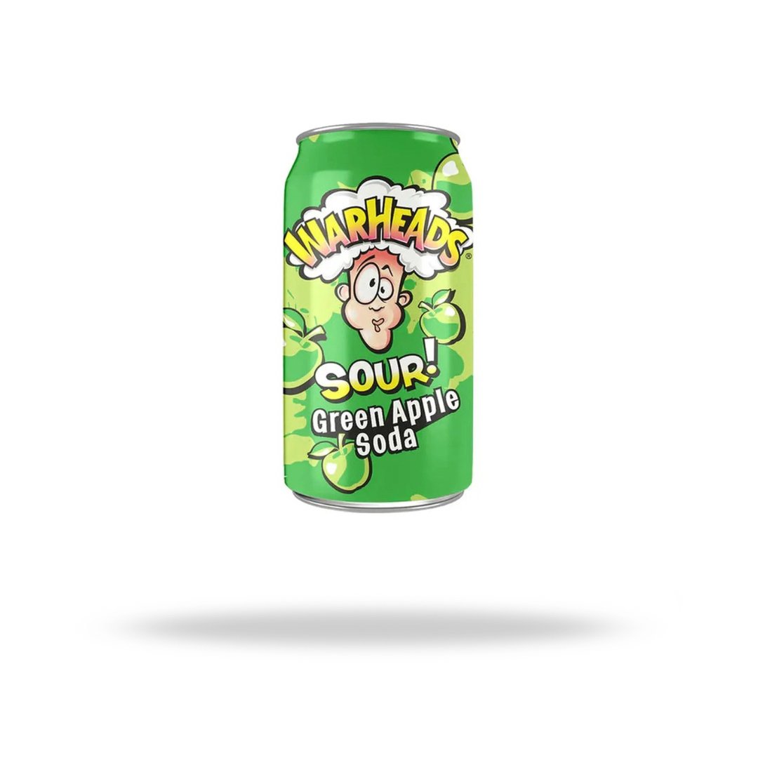 Warheads Green Apple Soda
