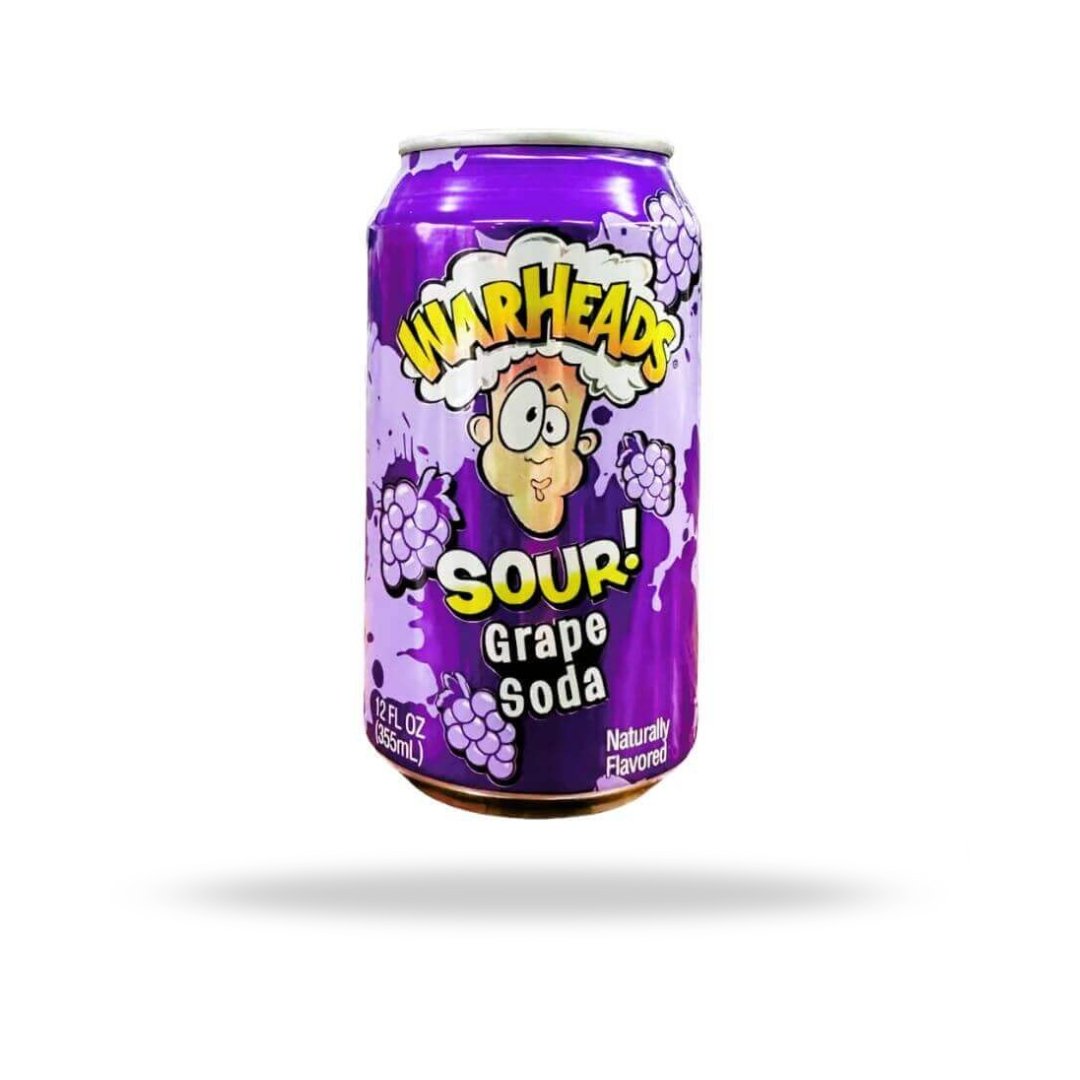 Warheads Sour Grape Soda