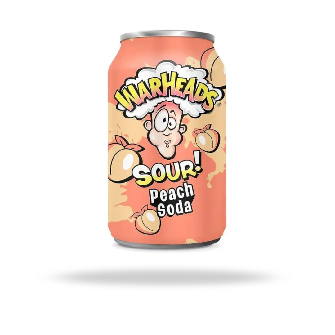 Warheads Sour Peach Soda
