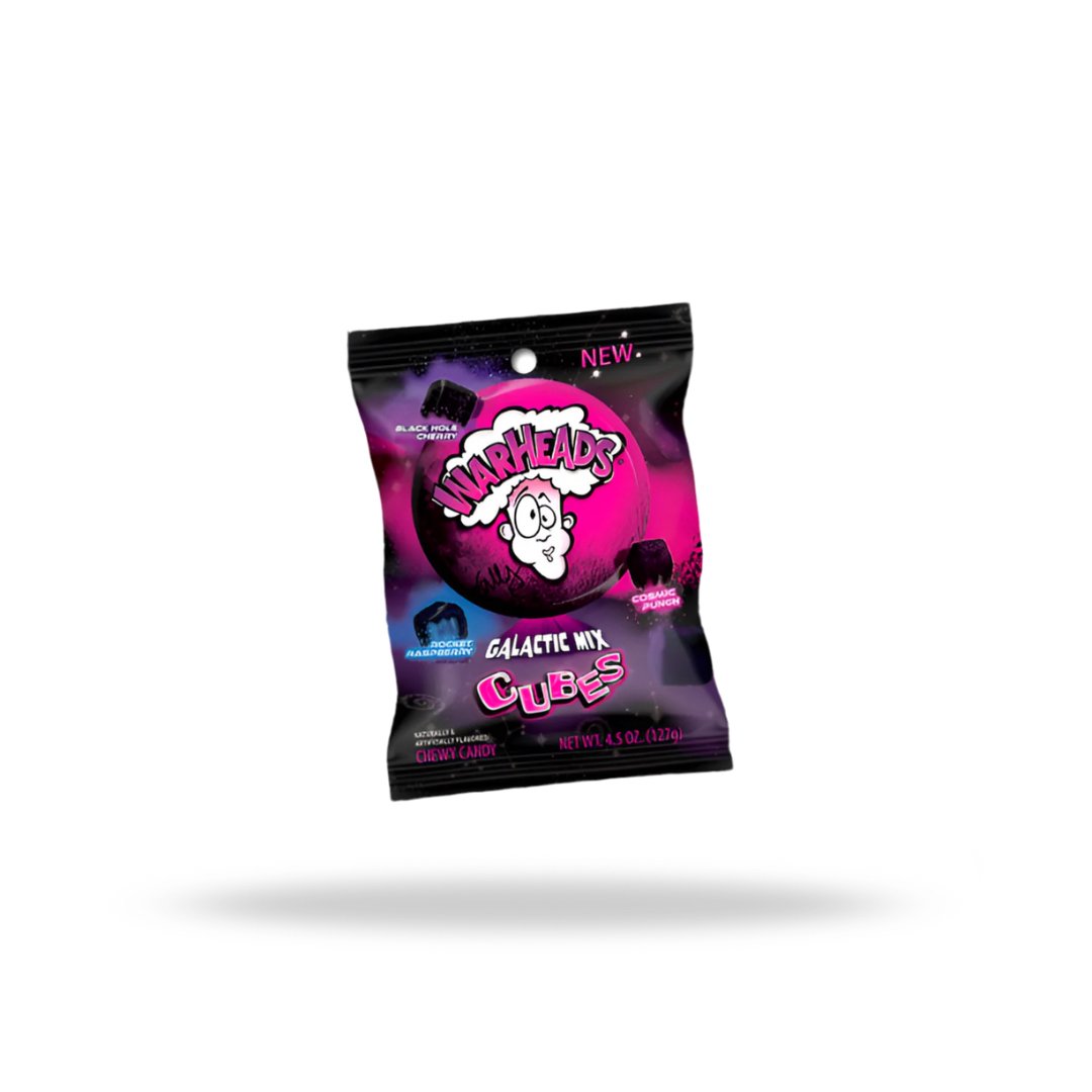 Warheads Galactic Mix Cubes