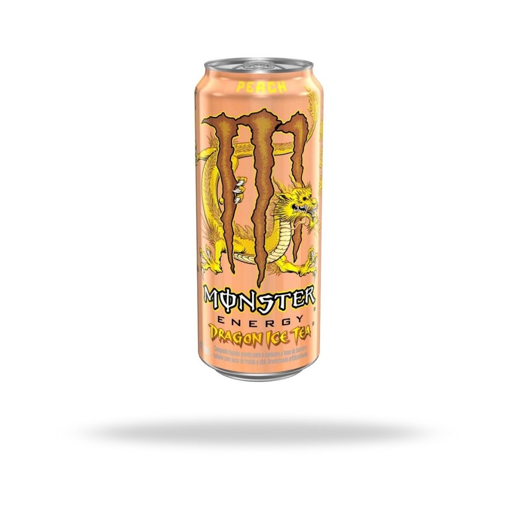Monster Dragon Ice Tea Peach 6 x 473 ml