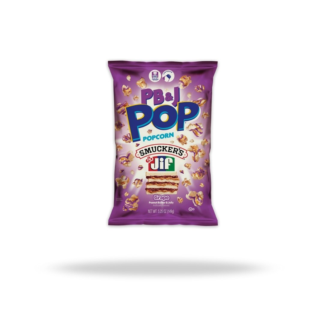 Candy Pop Pop Corn Peanut Butter & Jelly Grape
