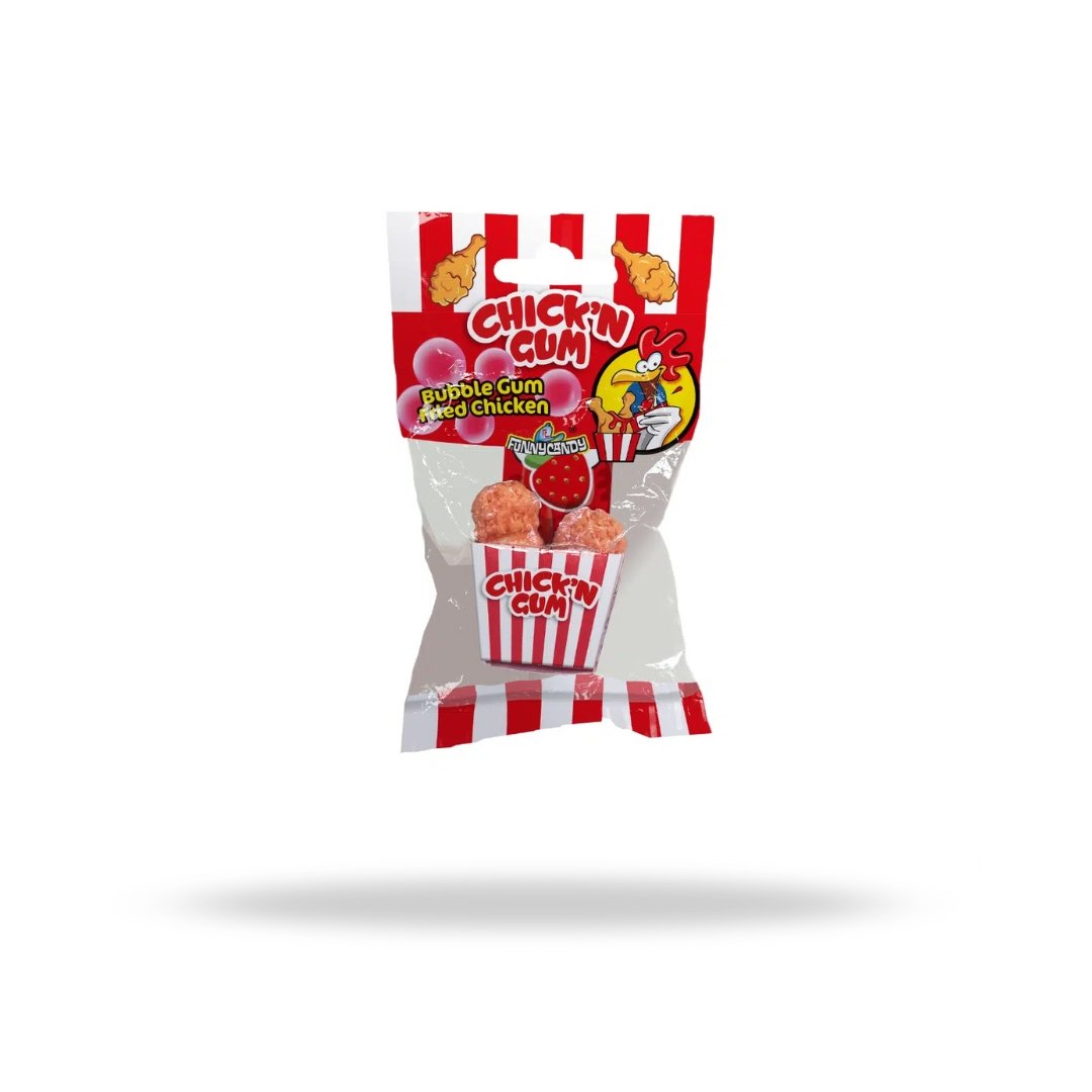 Funnycandy Chick'N Gum Bubble Gum 21G