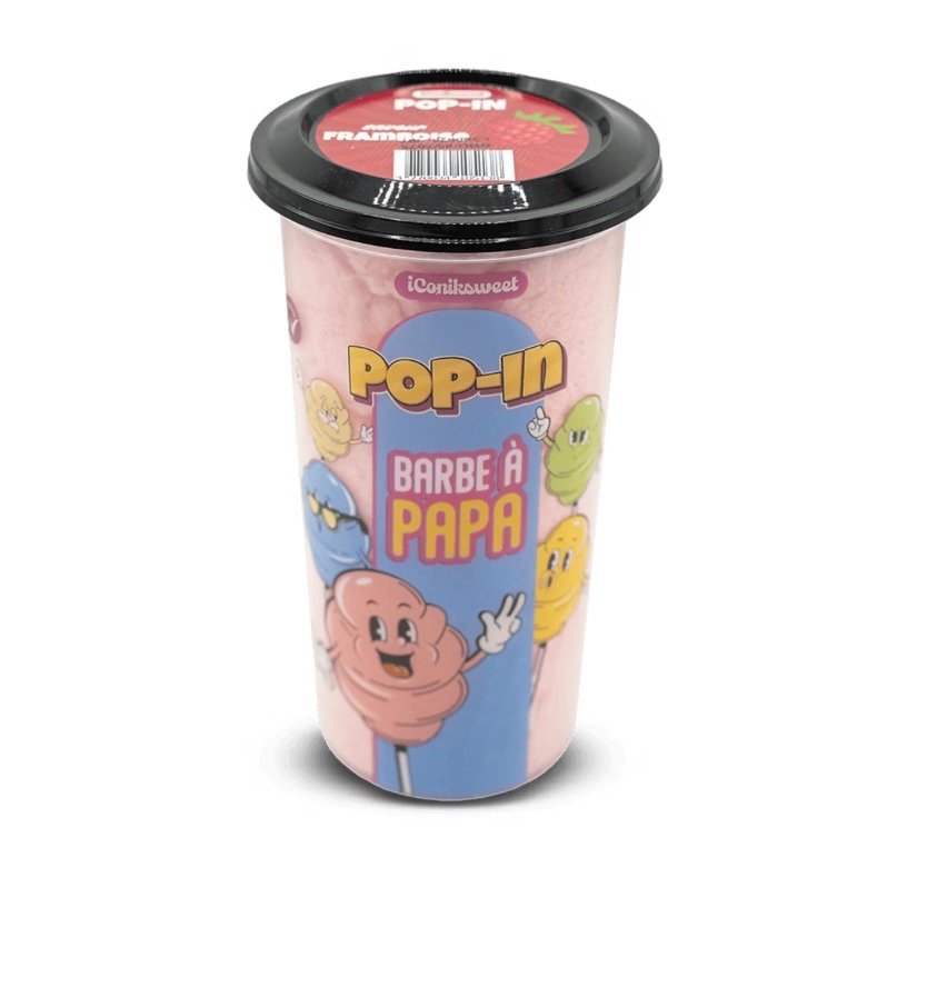 IconikSweet Barbe A Papa Framboise