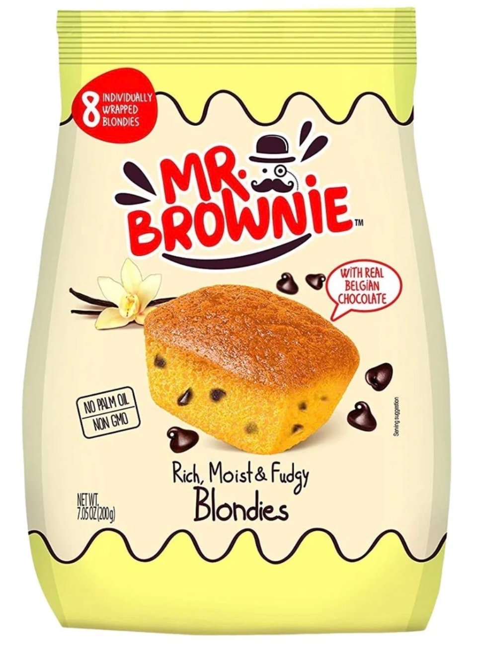 Mr Brownie Blondies Chocolat