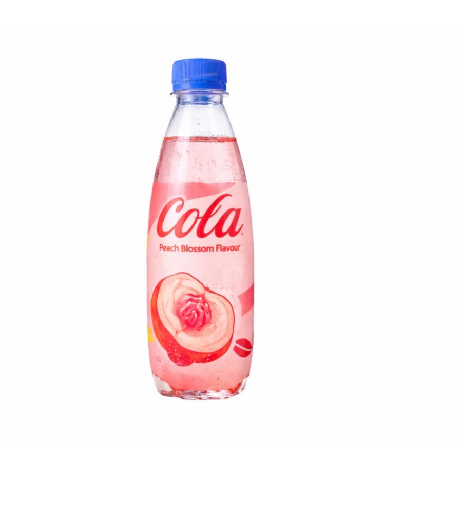 Coca Cola Peach Flower