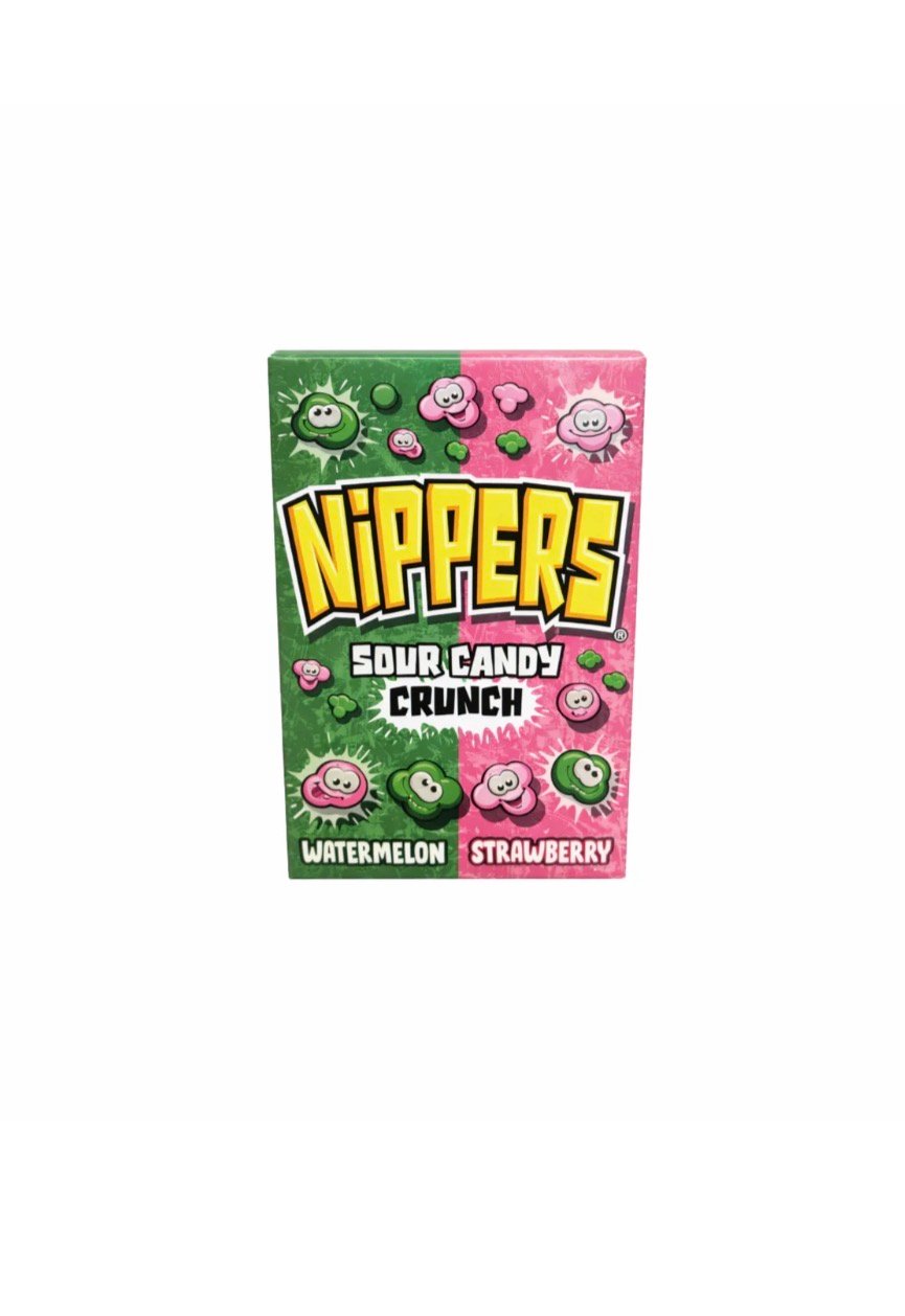 Nippers Sour Candy Crunch Watermelon Strawberry