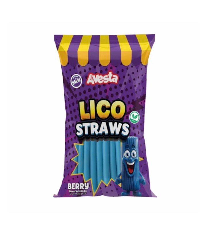 Avesta Lico Straws Berry