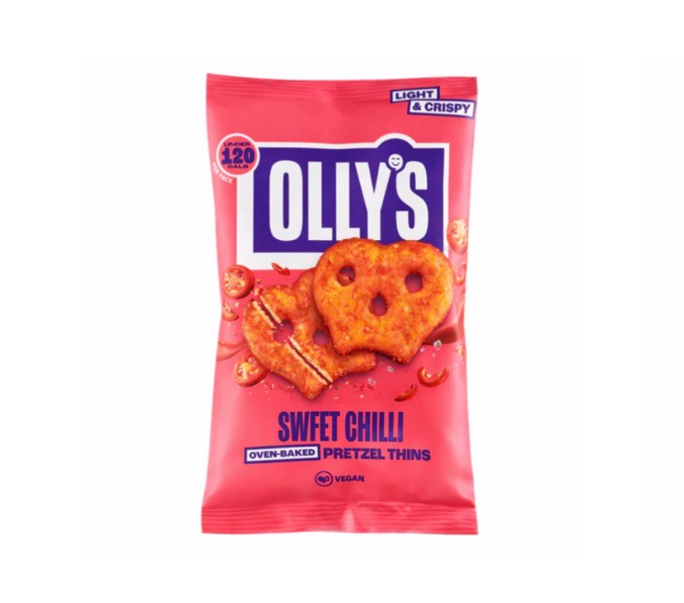 Olly’s Pretzel Thins Sheets Chili