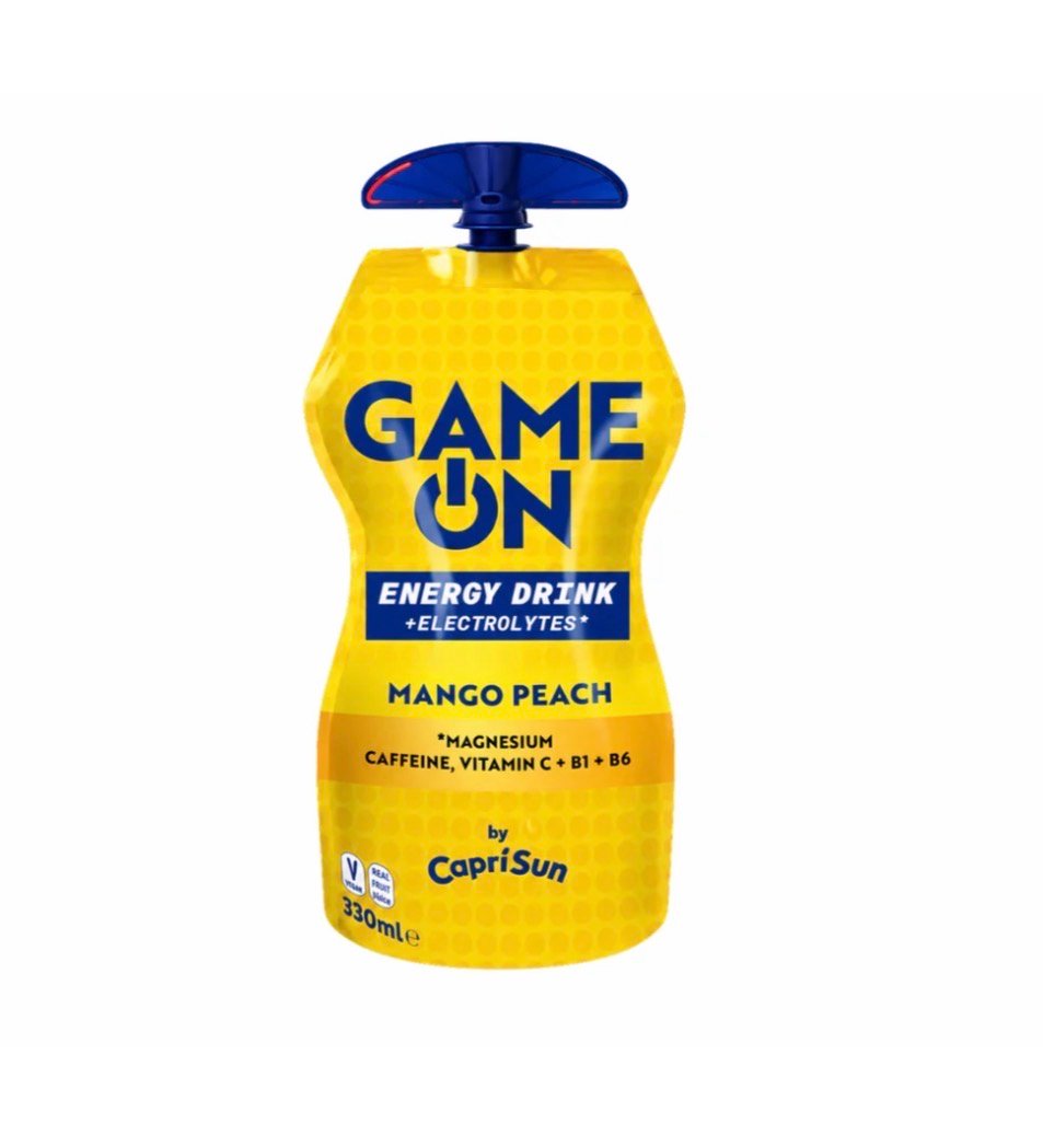 Capri Sun Energy Game On Mango Peach