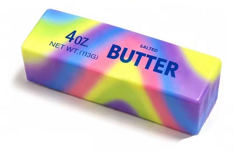 Squishy Butter Color 14cm Pack