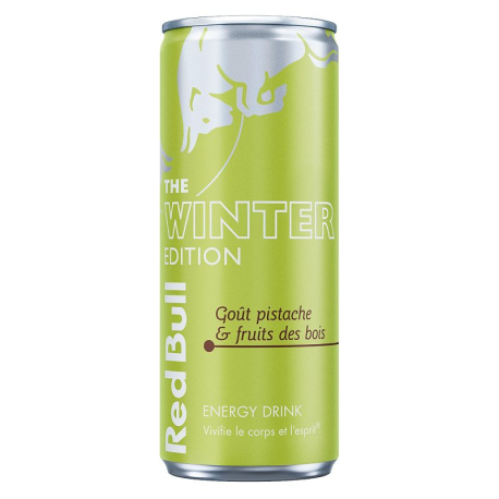 Red Bull Winter Pistache Fruits Des Bois