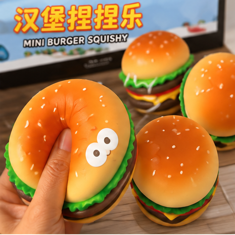 Mini Burger Squishy