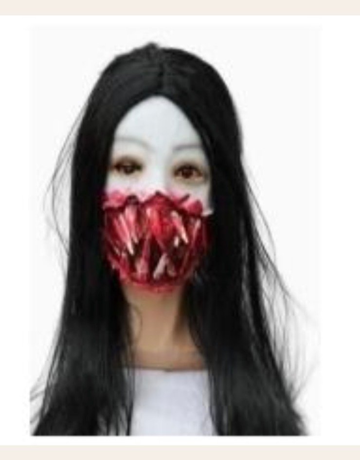 Masque Fanged Female Ghost