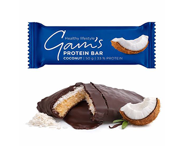 Gam’s Protein Soft Bar Noix de Coco 50gr