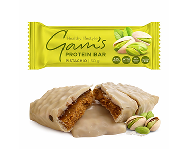 Gam’s Protein Soft Bar Pistache 50grs